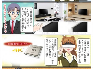 ソニー 4K液晶テレビ X8300Dシリーズの特徴と他モデルとの違い