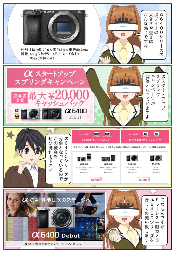最大2万円のキャッシュバックとなるファミリーαキャンペーンの応募封筒はソニー ファミリーαキャンペーン公式ページでダウンロードが可能となっています。