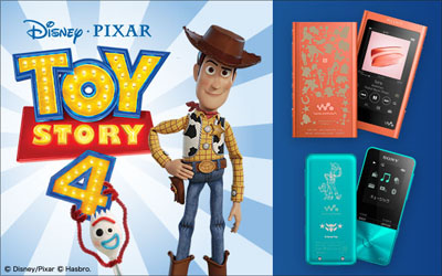 ソニーのウォークマン 『Toy Story 4』公開記念モデル