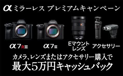 より新しい表現をαで αミラーレス プレミアムキャンペーン