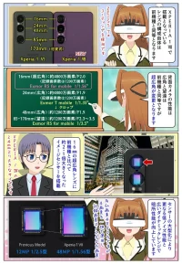 Xperia 1 VII と Xperia 1 VI の超広角カメラのイメージセンサーの違い