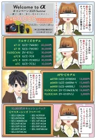 ソニーのデジタル一眼カメラ Welcome to α キャンペーン 2025 Summerの対象のカメラ本体