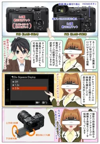『FX2』と『FX3』のモニターや背面のボタン配置などの違い