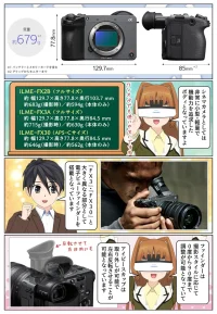 FX2とFX3の大きさや質量の違い