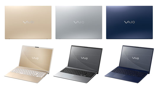 VAIO F16 2025年モデルの本体色