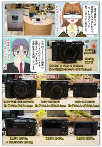 DSC-RX1RM3 と ILCE-7CR の大きさの比較や重さの違い