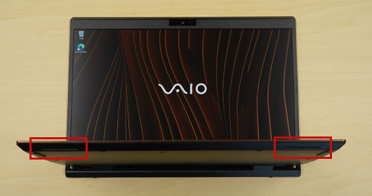 VAIO SX12 2025年モデルの内蔵スピーカー