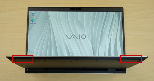 VAIO SX14 2025年モデルの内蔵スピーカー