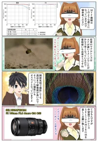 SEL100M28GMはマクロレンズながらAFが高速なのも特徴です