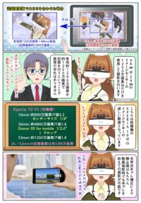 Xperia 10 VII と Xperia 10 VI のイメージセンサーの違い