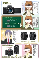 sony-manga-zv-e10k-e10x-2702_001 VLOGCAM ZV-E10シリーズに新しいレンズキットZV-E10KとZV-E10Xが発売