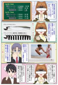 α7 V は最高30枚/秒のブラックフリー連続撮影を実現