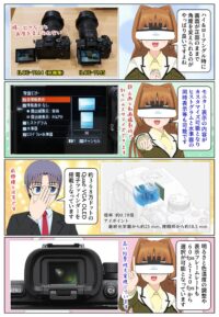 α7 V は約368万ドットのOLEDビューファインダーを搭載