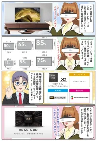 ソニーの液晶テレビ BRAVIA X81Lシリーズの特徴や違いをレビュー
