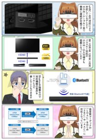 HT-A7100のHDMI端子はeARCや8K HDR／4K120パススルーに対応