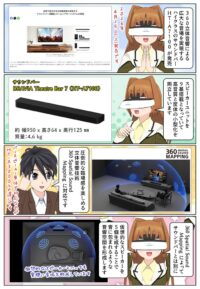 ソニーのハイクラスサウンドバー HT-A7100は立体音響技術「360 Spatial Sound Mapping」対応