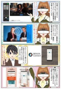 HT-S60はスマートフォン用アプリ BRAVIA Connect に対応