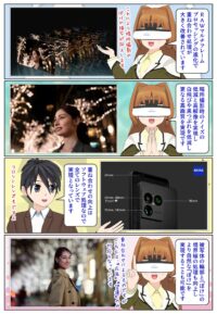 Xperia 1 VIII は重ね合わせ処理の向上により Xperia 1 VII と比べて画質が向上