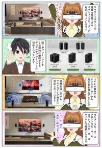 sony-manga-ht-a8-option-speaker-2834_005 HT-A8は別売のリヤスピーカーやサブウーファーに対応