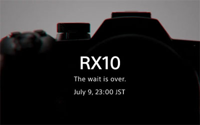 ソニーのサイバーショット「RX10」ティザーページ