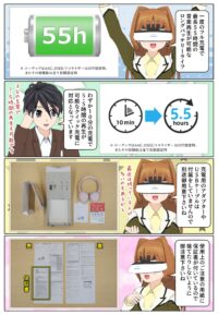 sony-manga-wh-ch530-battery-2886_008 WH-CH530は最長55時間のロングバッテリーライフで急速充電にも対応