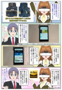 sony-manga-walkman-nw-zx900-android-2919_008 NW-ZX900は高効率SoCとメモリー64GBを搭載しAndroid16に対応